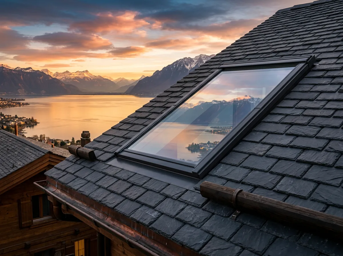 Pose d’une fenêtre de toit Velux